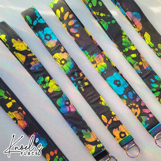 DAHLIA | Handmade Wristlet Keychain Accessory | Stylish Wrist Strap for Keys or Purse