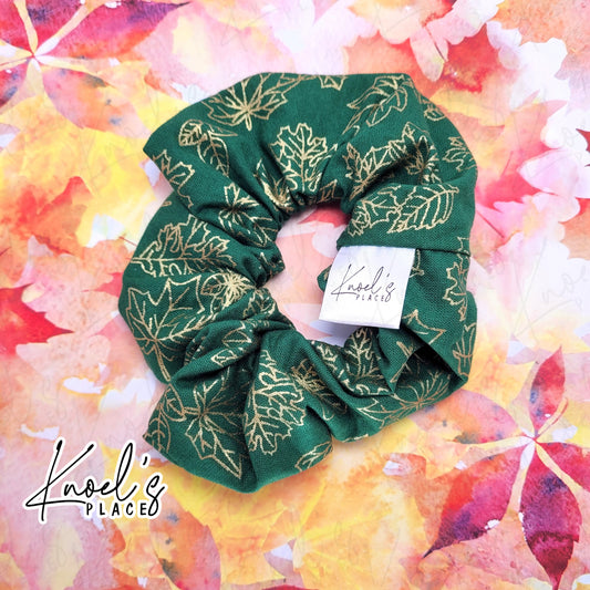 Autumn Foliage | Handmade Cotton Scrunchies