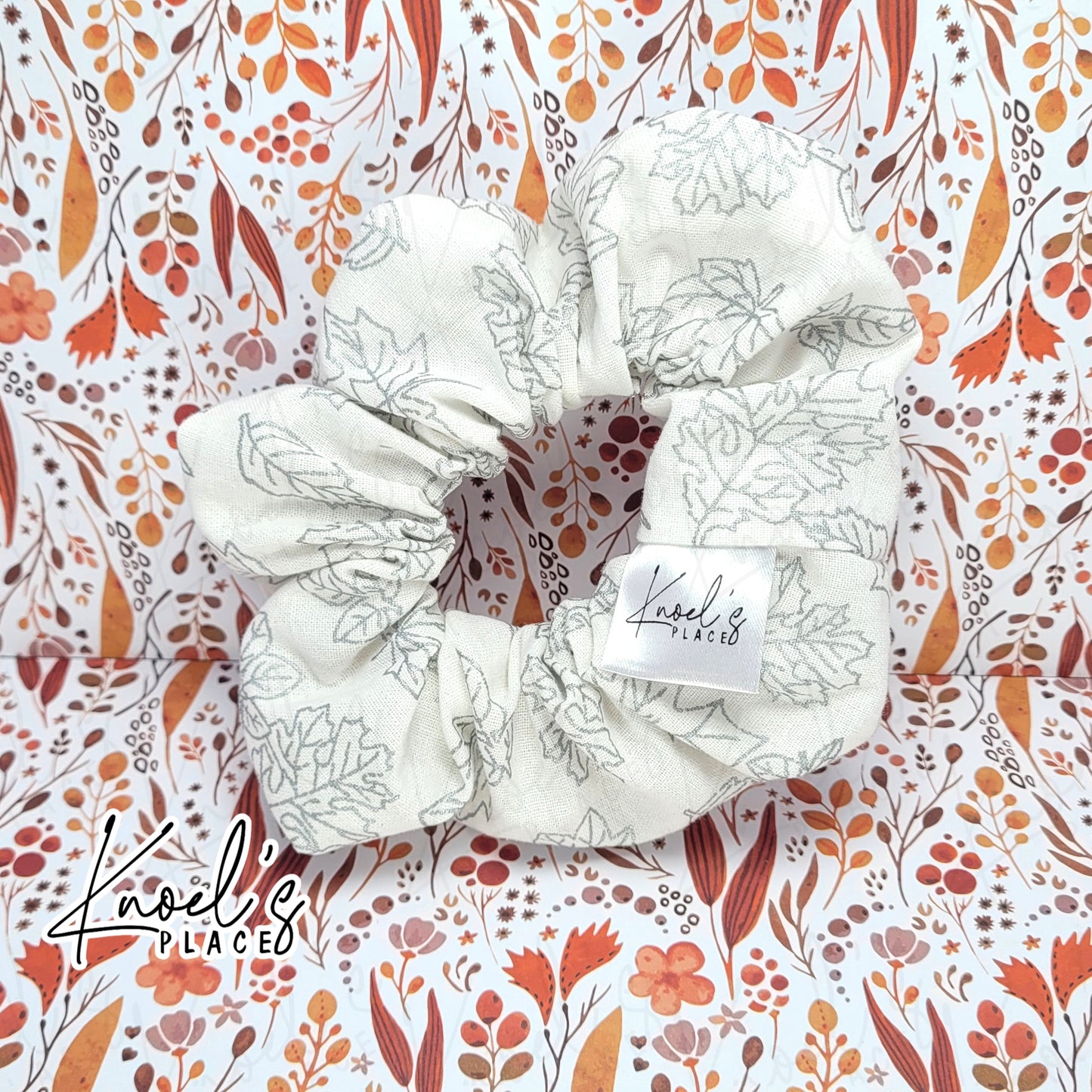 Autumn Foliage | Handmade Cotton Scrunchies