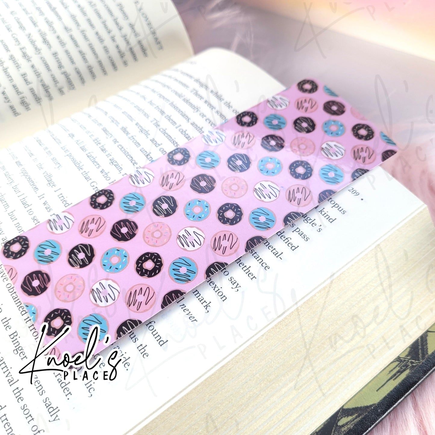 Donut Shoppe Pattern Bookmark
