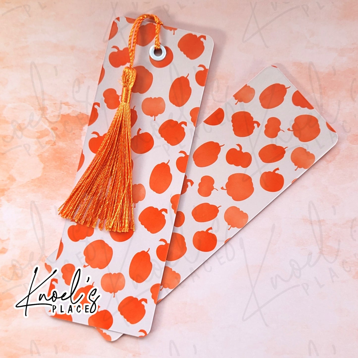 Pumpkin Patch Pattern Bookmark