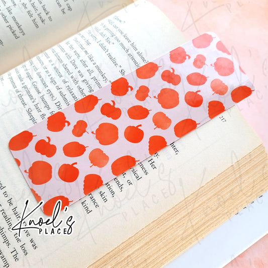 Pumpkin Patch Pattern Bookmark