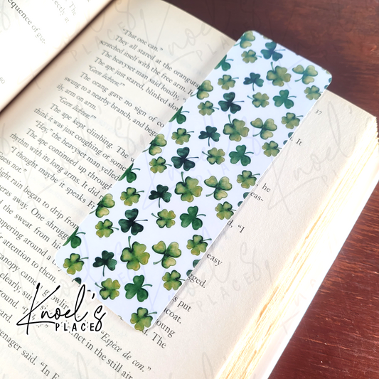 Shamrock Pattern Bookmark