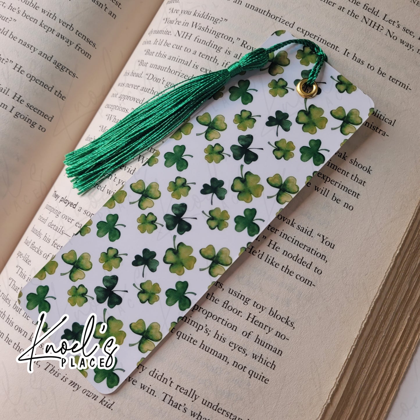 Shamrock Pattern Bookmark
