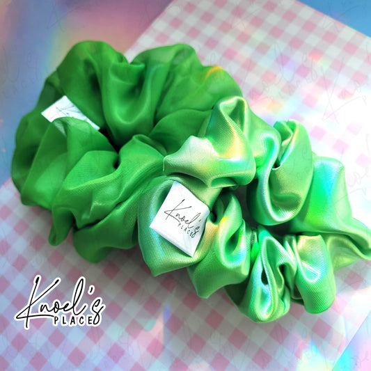 Key Lime Pie (Green) | Neon Picnic Scrunchie | Luxe & Basic Sizes