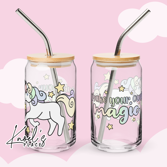 Make Your Own Magic Kawaii Unicorn Can-shaped glass | Harmony