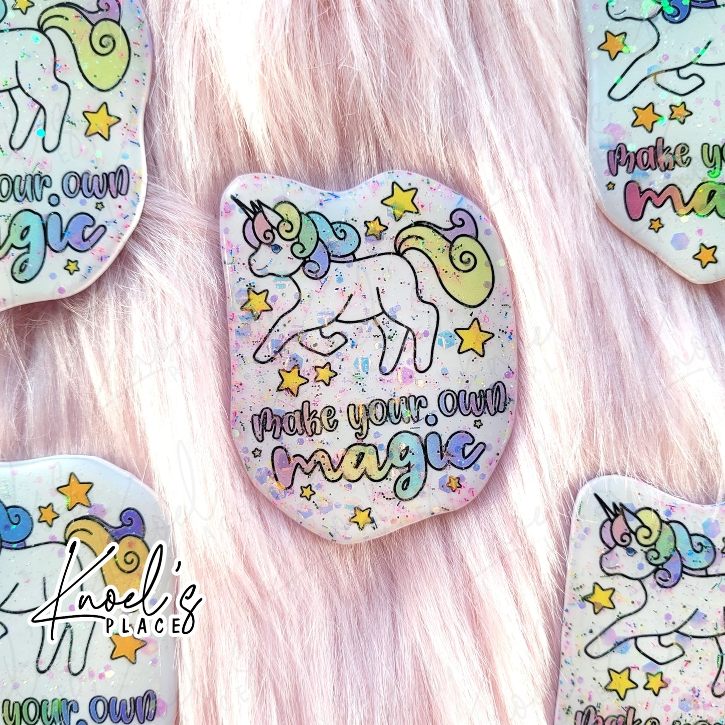 Make Your Own Magic Kawaii Unicorn Pin