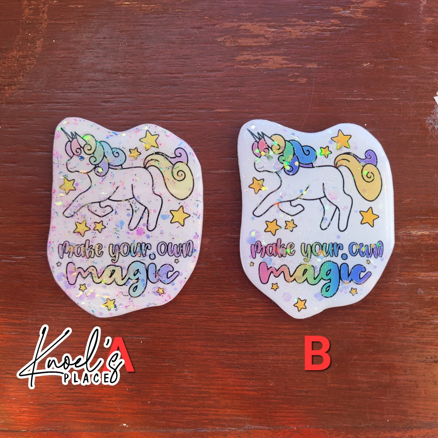 Make Your Own Magic Kawaii Unicorn Pin