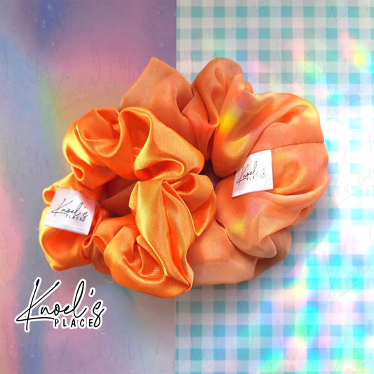 Marmalade (Orange) | Neon Picnic Scrunchie | Luxe & Basic Sizes