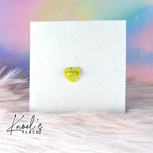 Lenny Lime Pin | Neon Picnic Character Handmade Pin