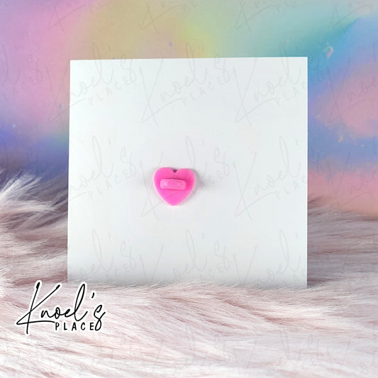 Mel Watermelon Pin | Neon Picnic Character Handmade Pin