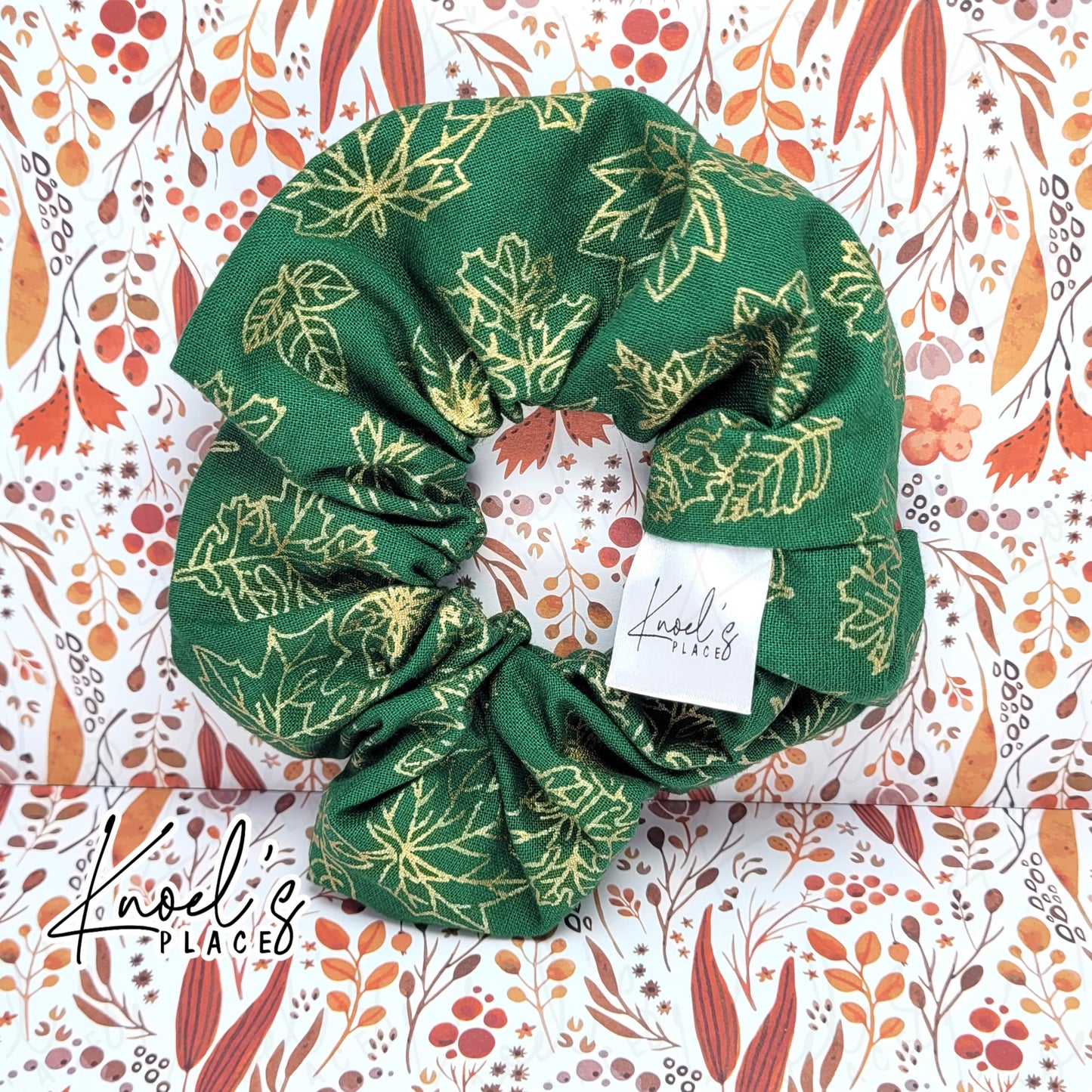 Autumn Foliage | Handmade Cotton Scrunchies