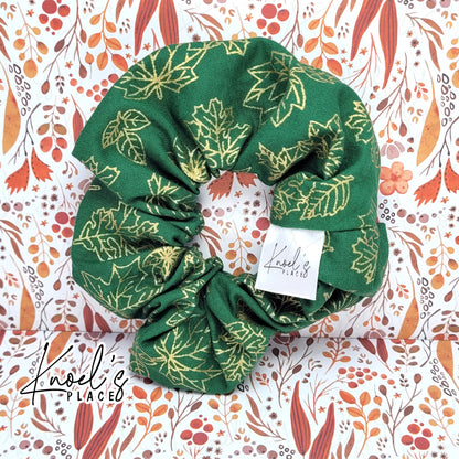 Autumn Foliage | Handmade Cotton Scrunchies
