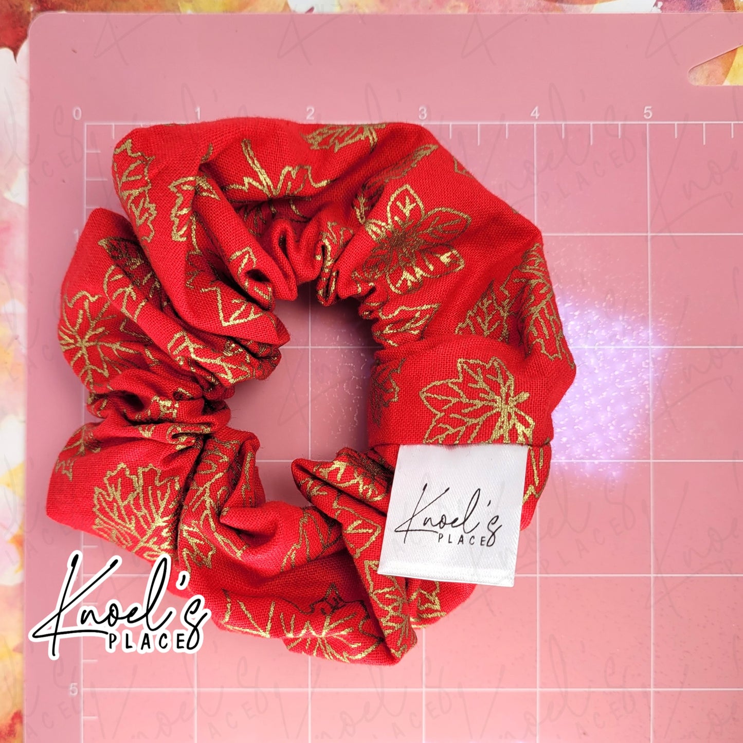 Autumn Foliage | Handmade Cotton Scrunchies