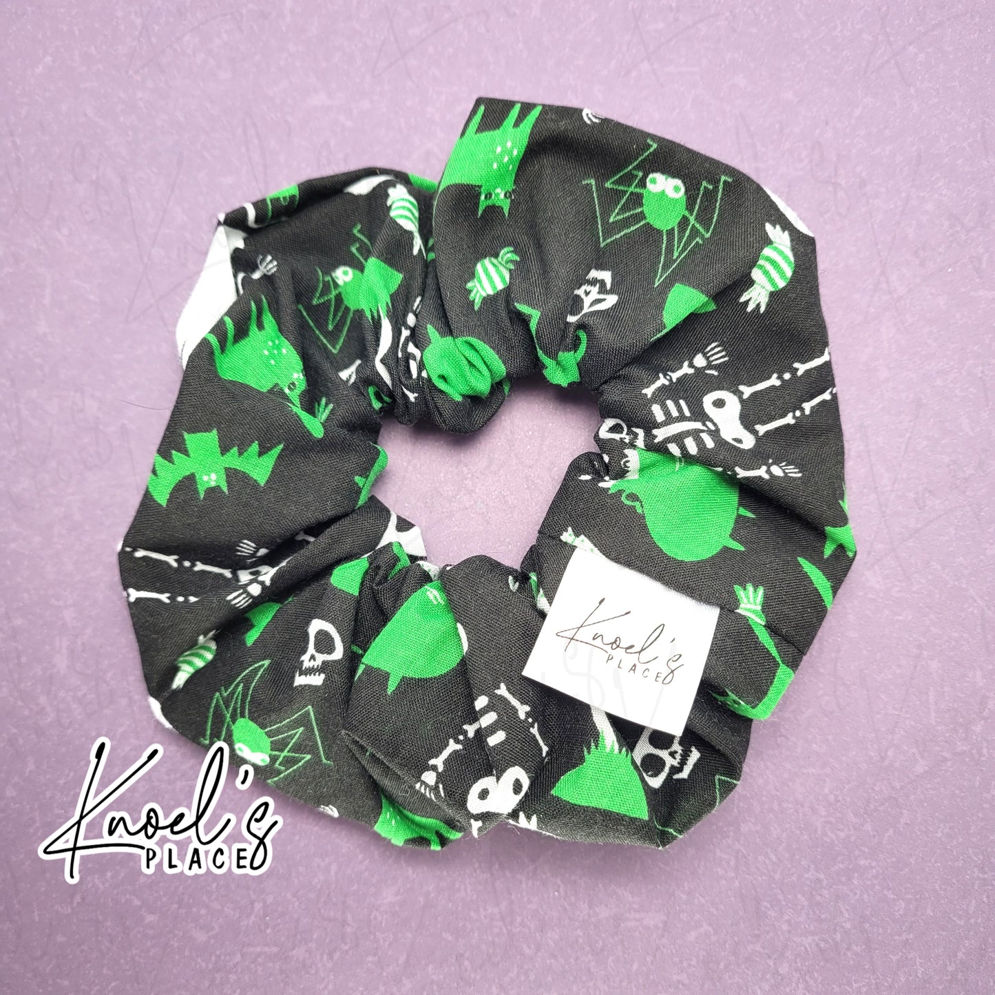 Creepy Cuties | Halloween Handmade Cotton Scrunchies