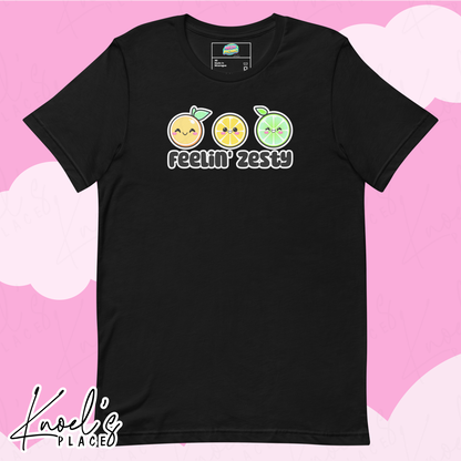 Feelin' Zesty Neon Picnic Citrus Neon Picnic Citrus Unisex T-shirt