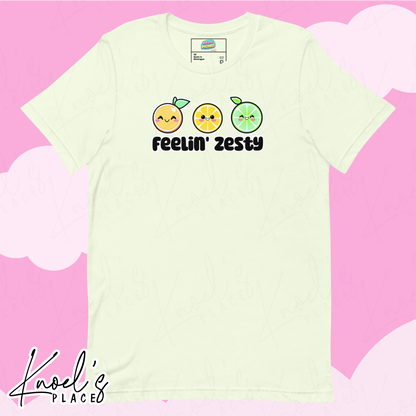 Feelin' Zesty Neon Picnic Citrus Neon Picnic Citrus Unisex T-shirt