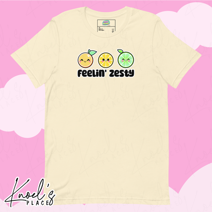 Feelin' Zesty Neon Picnic Citrus Neon Picnic Citrus Unisex T-shirt