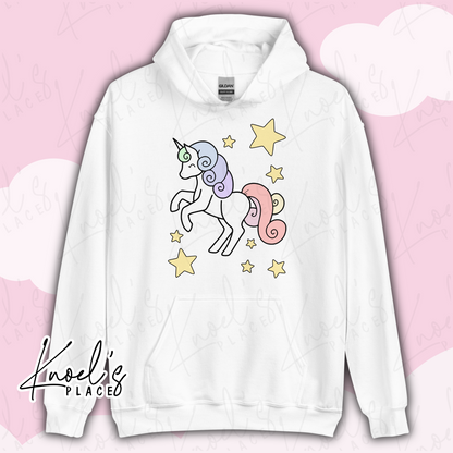 Kawaii Unicorn Unisex Hoodie | Melody