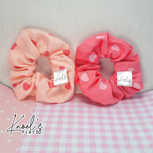Delia & Delilah | Valentine's Day | Handmade Cotton Scrunchies