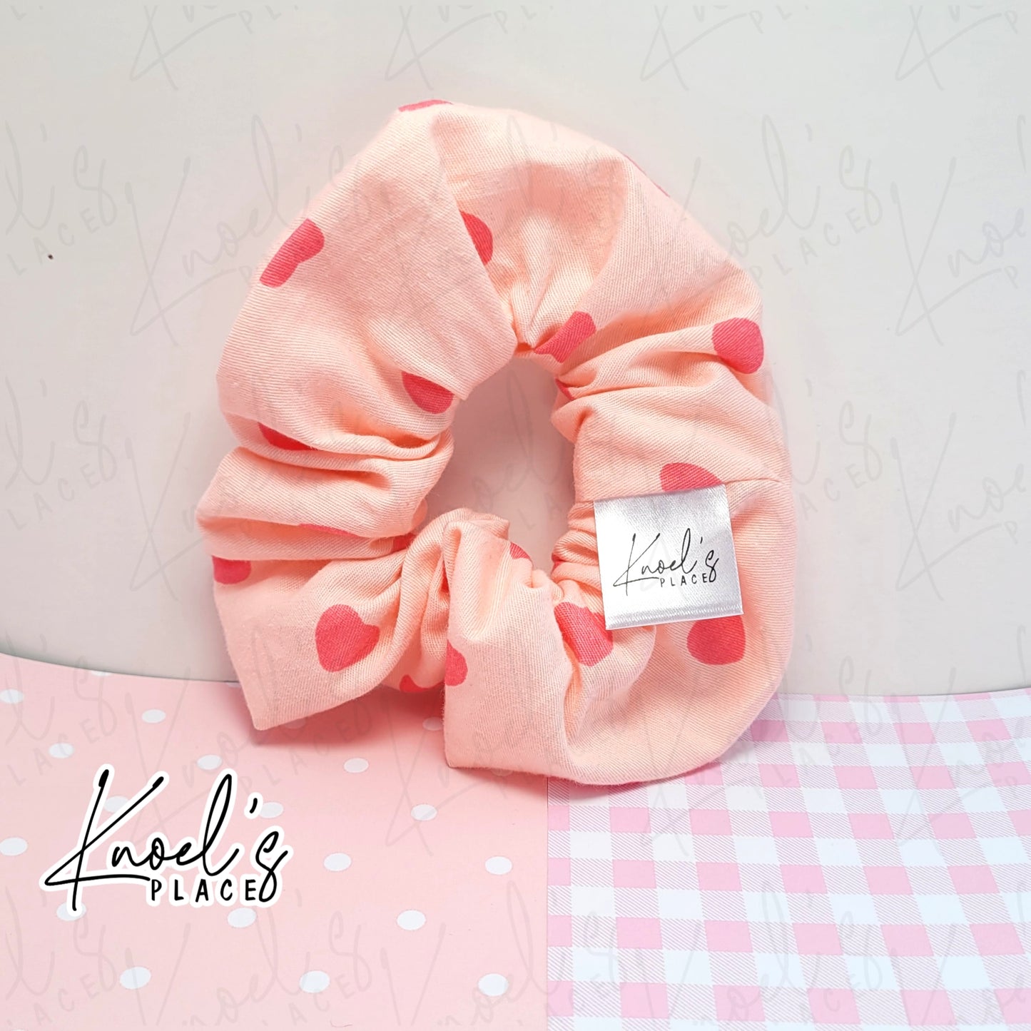 Delia & Delilah | Valentine's Day | Handmade Cotton Scrunchies