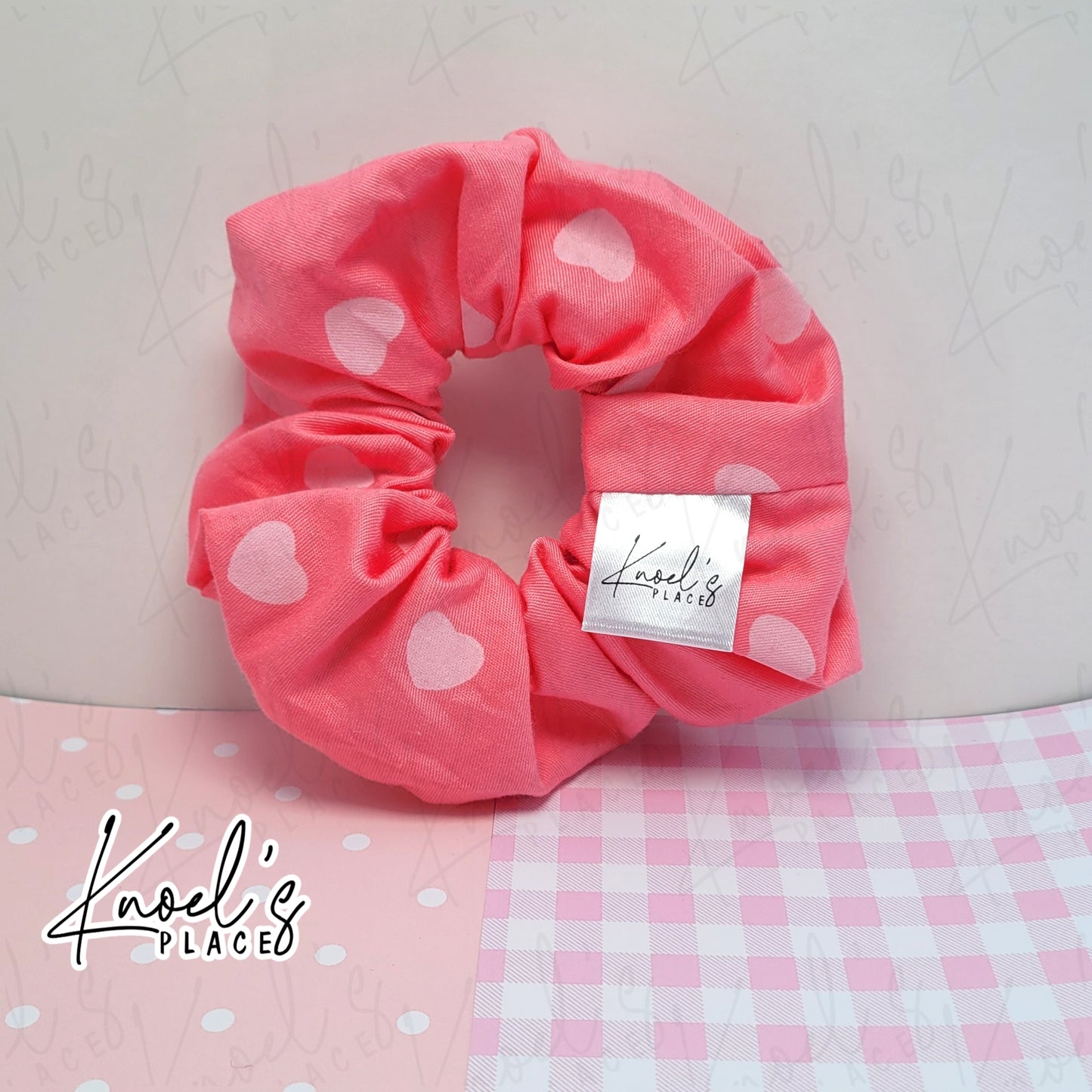 Delia & Delilah | Valentine's Day | Handmade Cotton Scrunchies