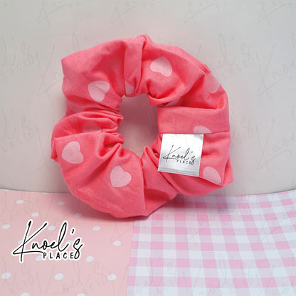 Delia & Delilah | Valentine's Day | Handmade Cotton Scrunchies