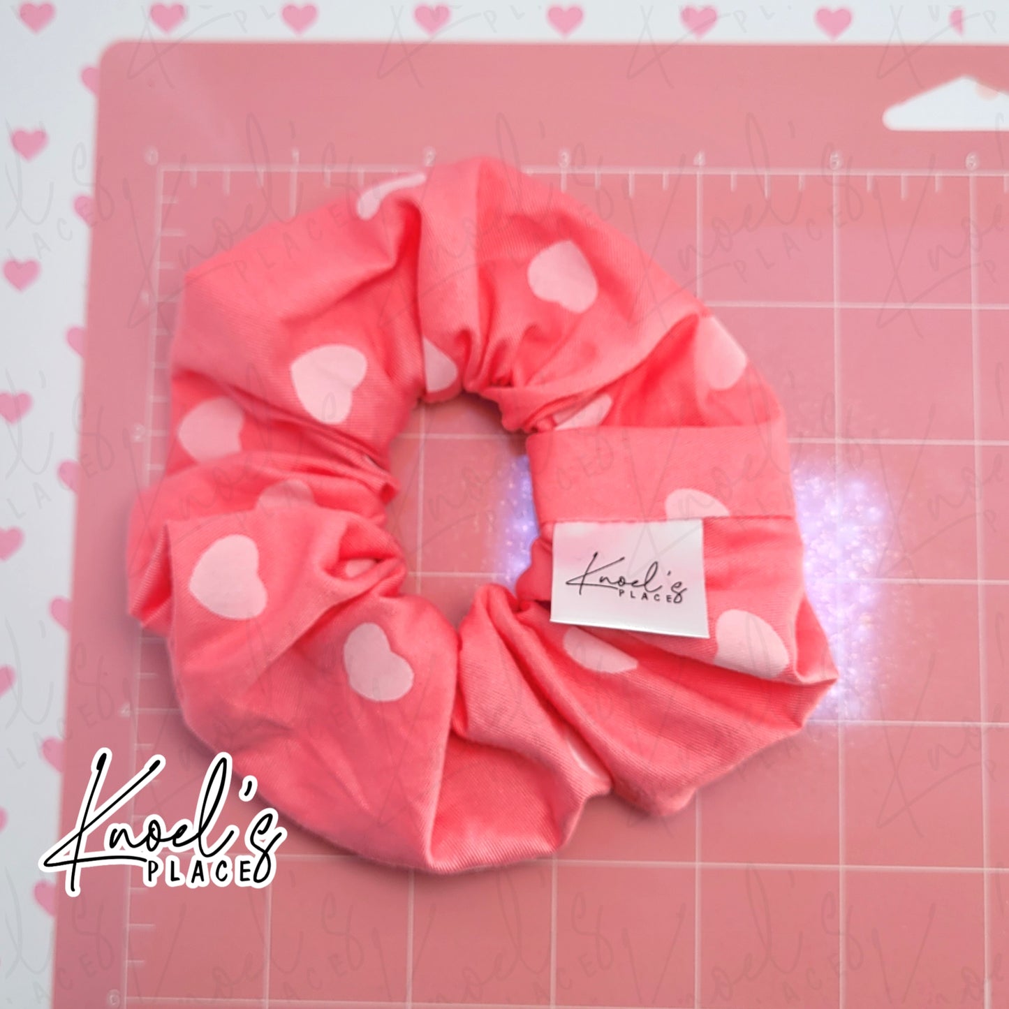 Delia & Delilah | Valentine's Day | Handmade Cotton Scrunchies