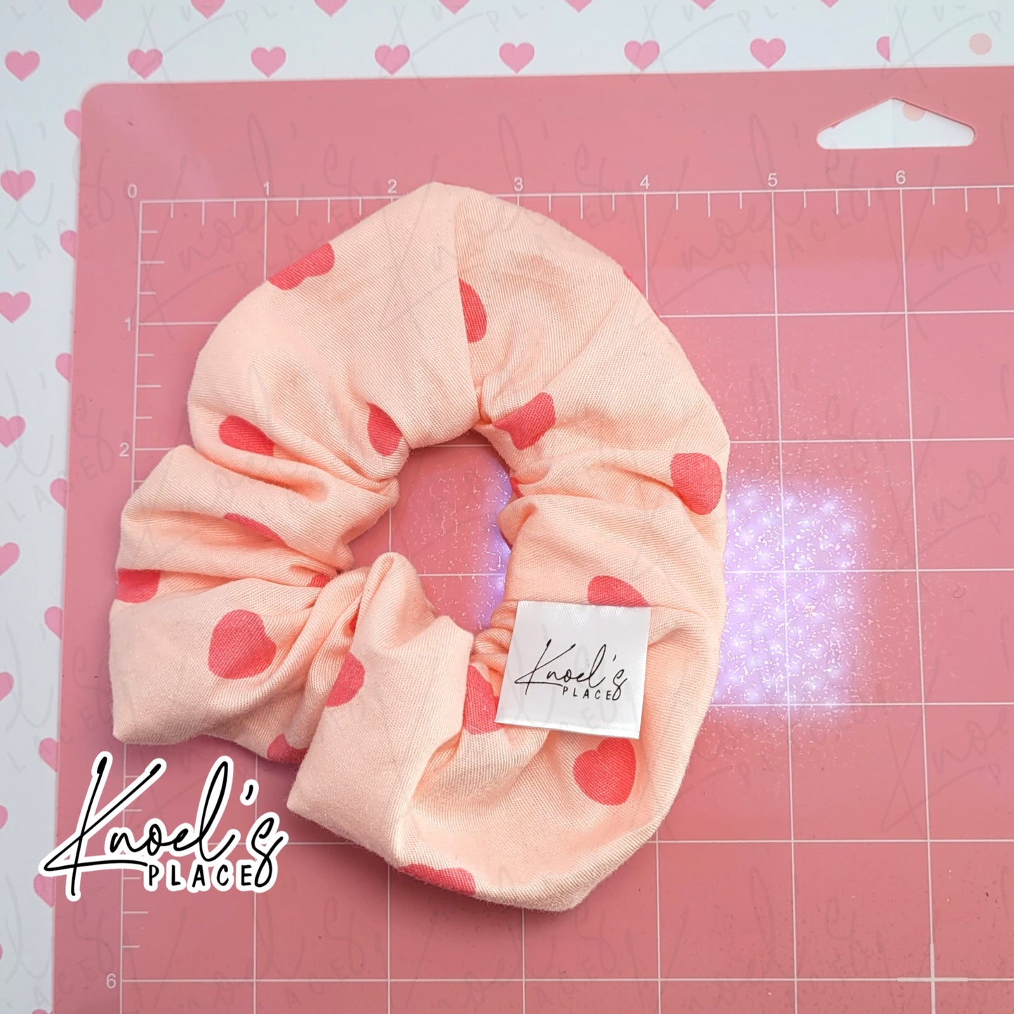 Delia & Delilah | Valentine's Day | Handmade Cotton Scrunchies