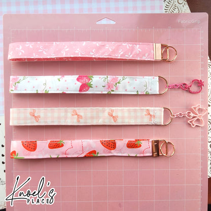 SOFIA | Handmade Wristlet Keychain Accessory | Stylish Wrist Strap for Keys or Purse