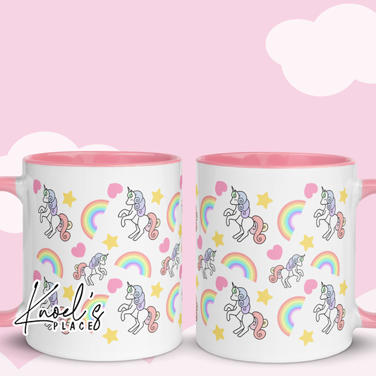 Kawaii Unicorn Pattern Mug | Harmony