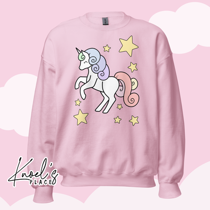 Kawaii Unicorn Unisex Sweatshirt | Melody