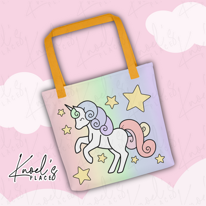 Kawaii Unicorn Tote bag | Melody