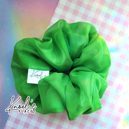 Key Lime Pie (Green) | Neon Picnic Scrunchie | Luxe & Basic Sizes