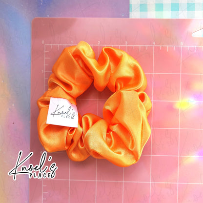 Marmalade (Orange) | Neon Picnic Scrunchie | Luxe & Basic Sizes