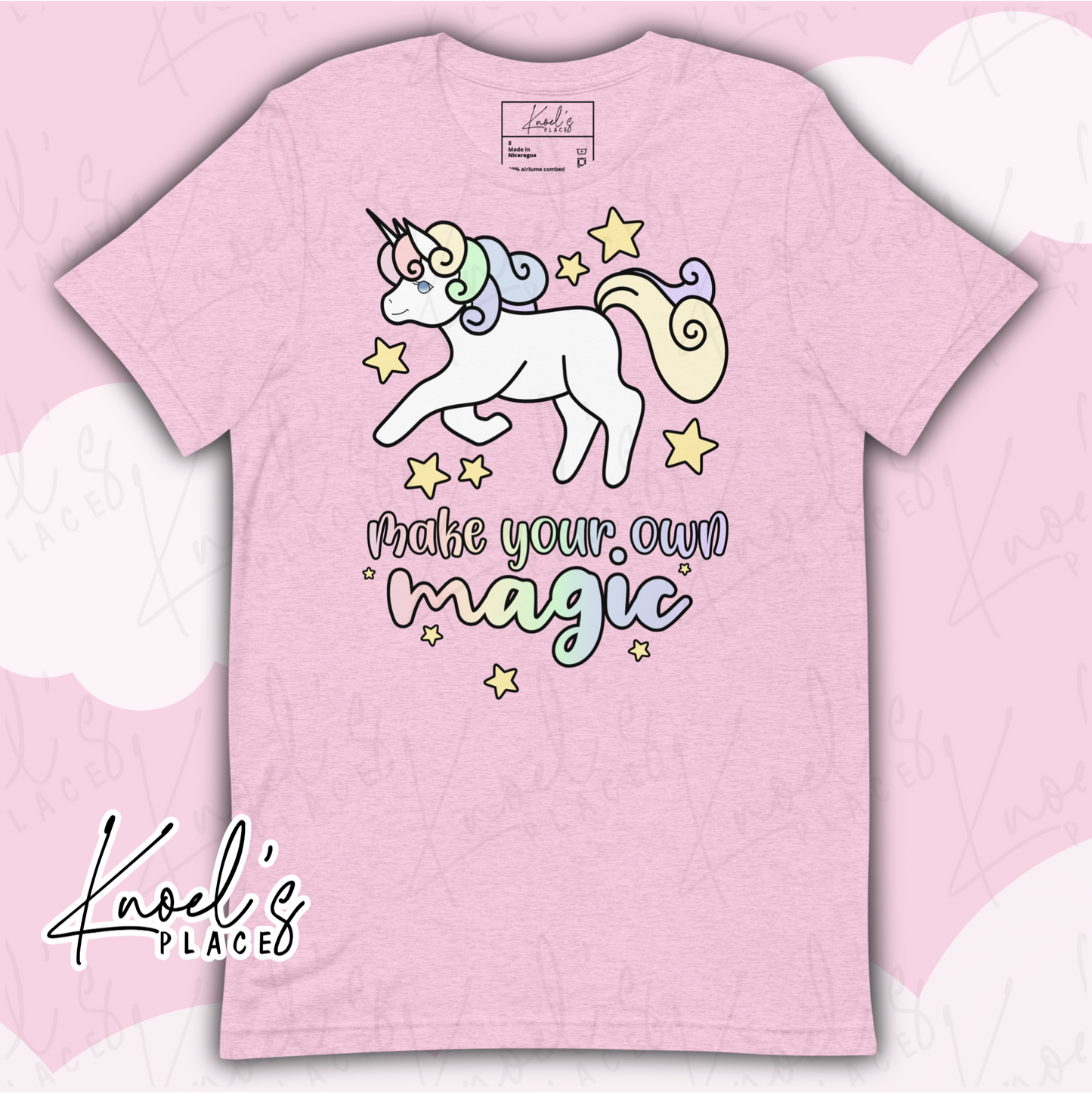 Make Your Own Magic Kawaii Unicorn Unisex t-shirt | Harmony
