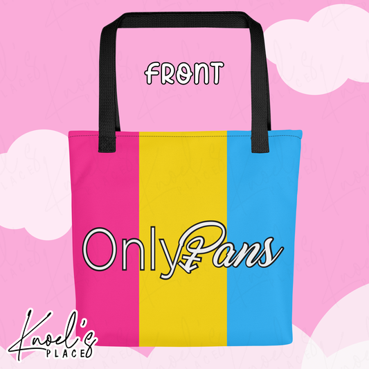 Only Pans Tote bag | LGBT Pride | Pansexual Pride