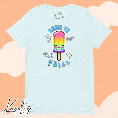Born to Chill Neon Picnic Popsicle Unisex T-Shirt