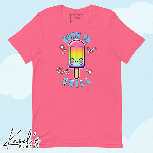Born to Chill Neon Picnic Popsicle Unisex T-Shirt
