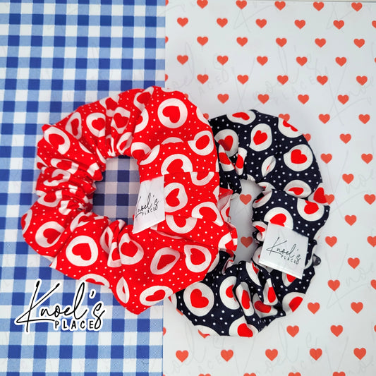 Ruby & Celine | Valentine's Day | Handmade Cotton Scrunchies