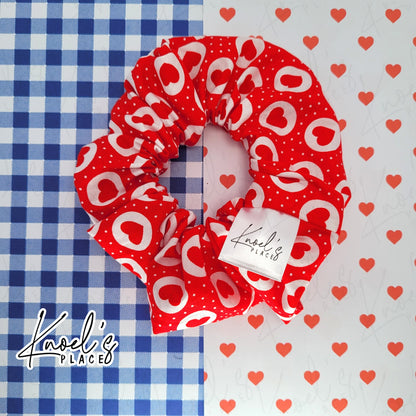Ruby & Celine | Valentine's Day | Handmade Cotton Scrunchies