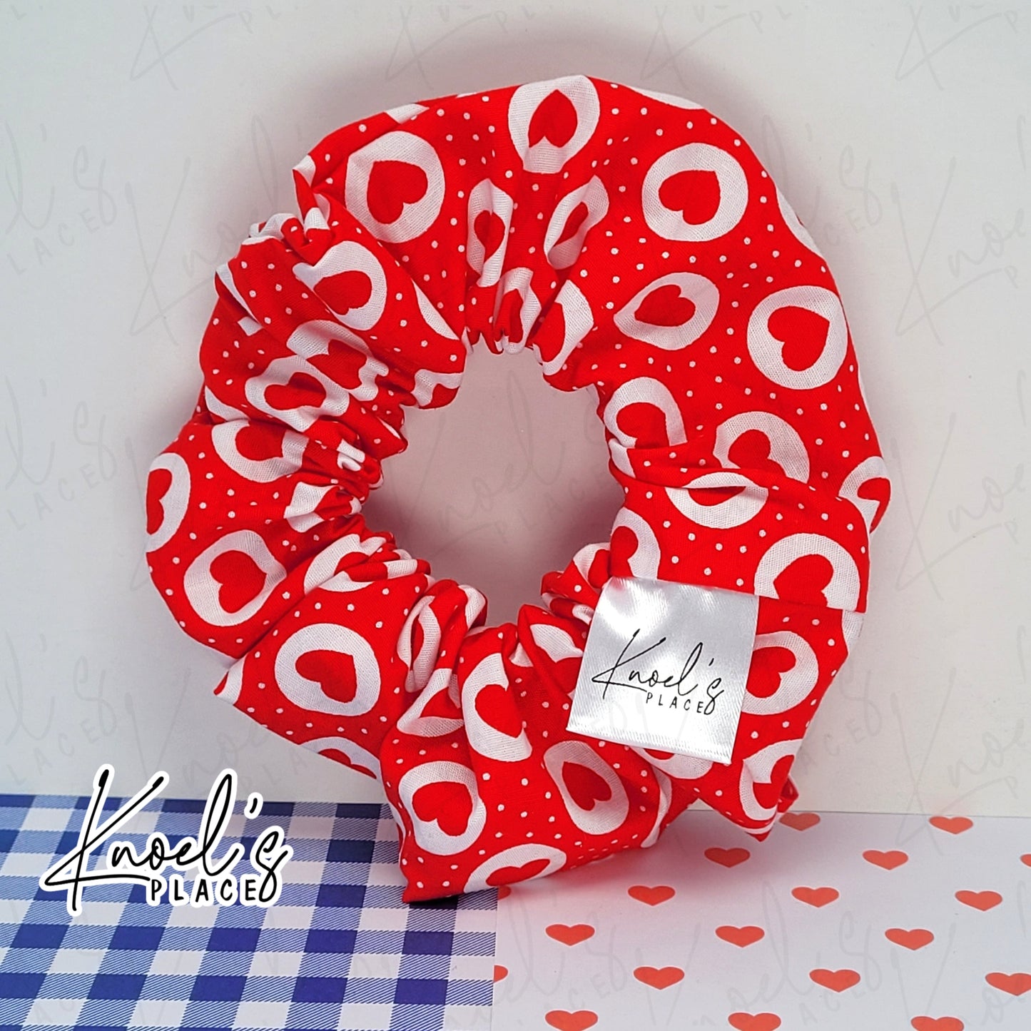 Ruby & Celine | Valentine's Day | Handmade Cotton Scrunchies