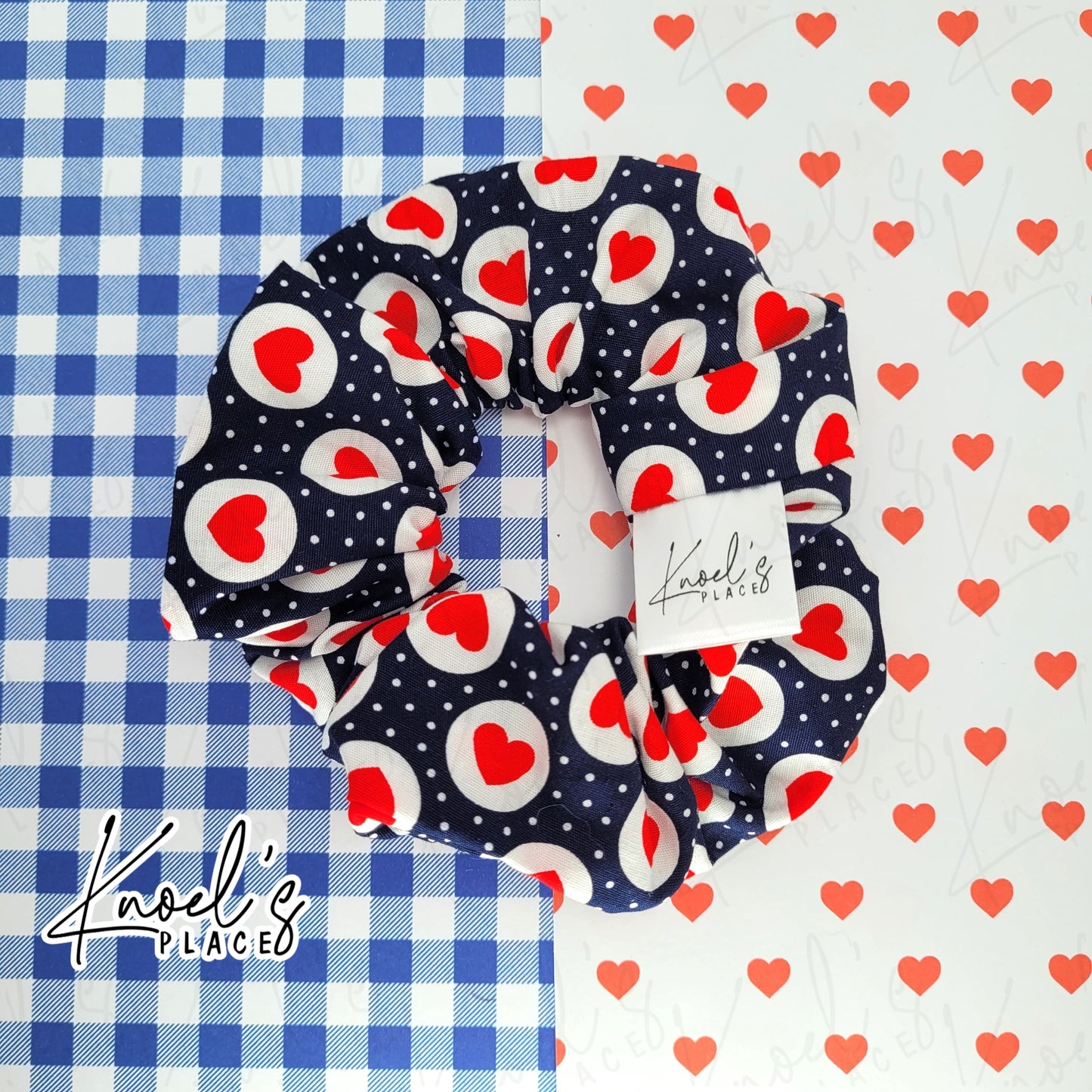 Ruby & Celine | Valentine's Day | Handmade Cotton Scrunchies
