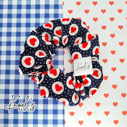 Ruby & Celine | Valentine's Day | Handmade Cotton Scrunchies