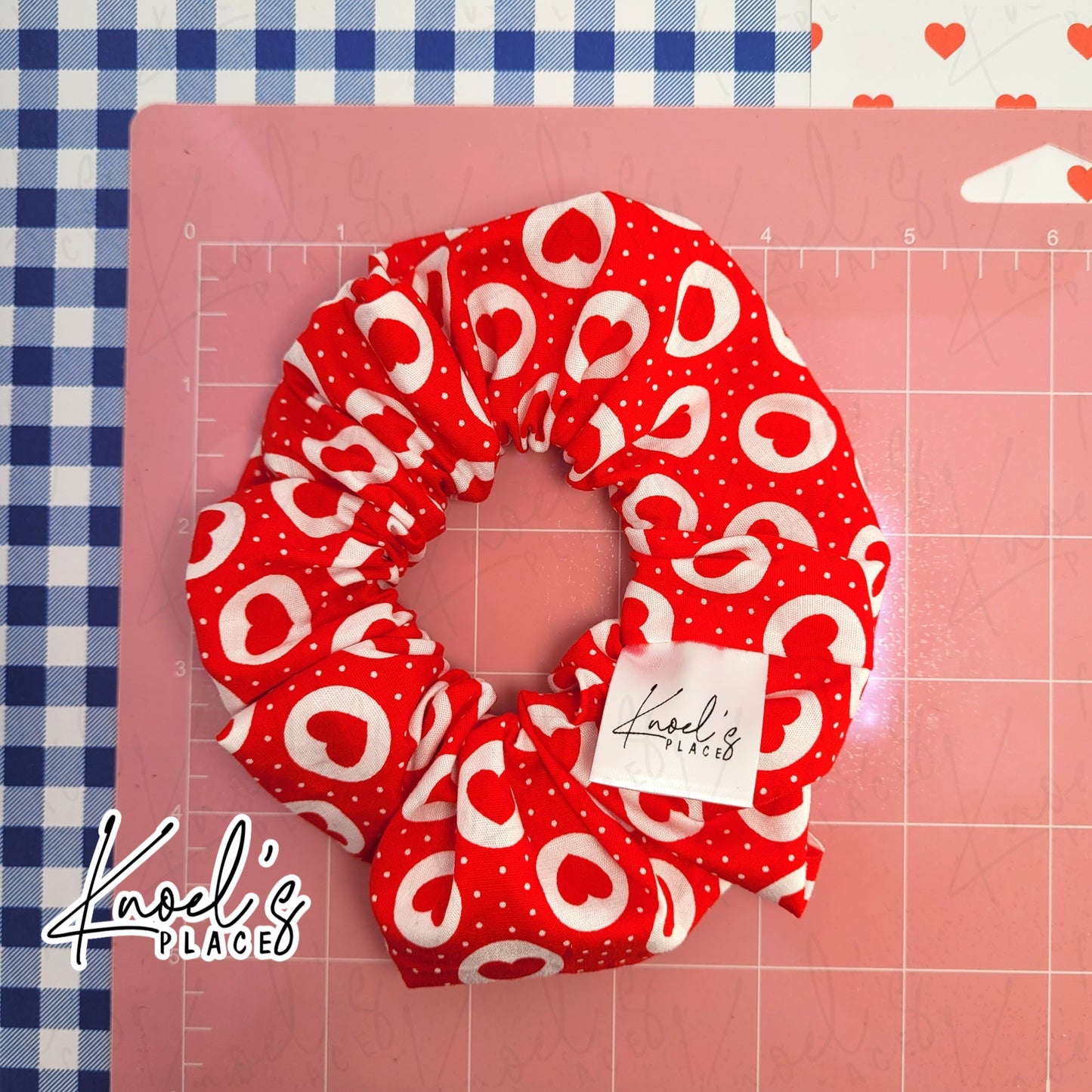 Ruby & Celine | Valentine's Day | Handmade Cotton Scrunchies