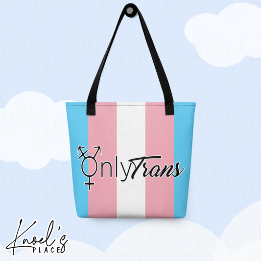 Only Trans Tote bag | LGBT Pride